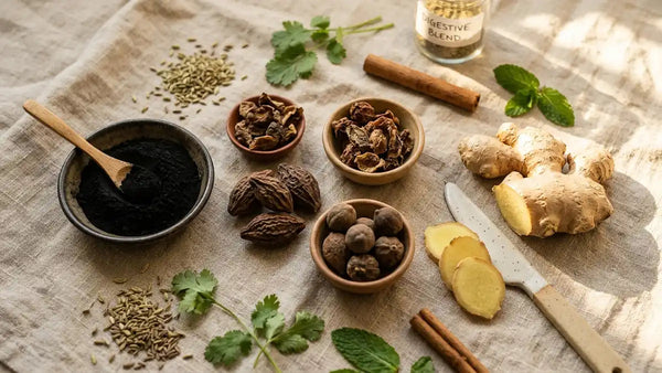 Charbon, Triphala, Haritaki : quel complément choisir pour votre digestion ?