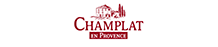 Logo Champlat en Provence sur fond blanc