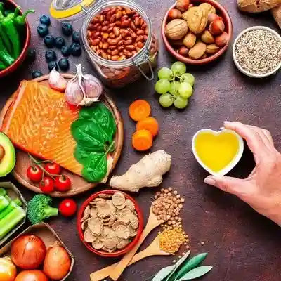 Alimentation saine et bonne pour la santé.