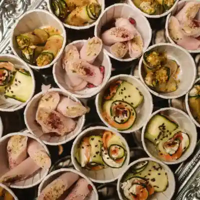 Nourriture pour l'apéritif 