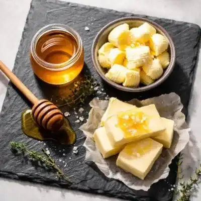 Beurre, sucre et miel pour la santé