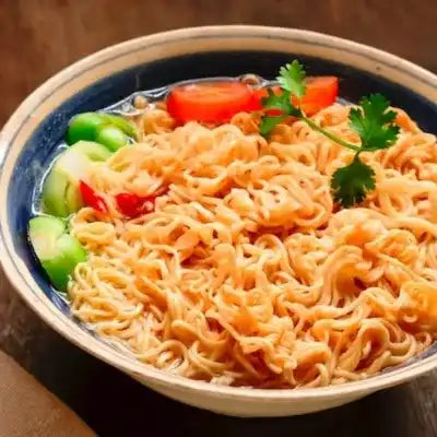 Ramens dans une assiette
