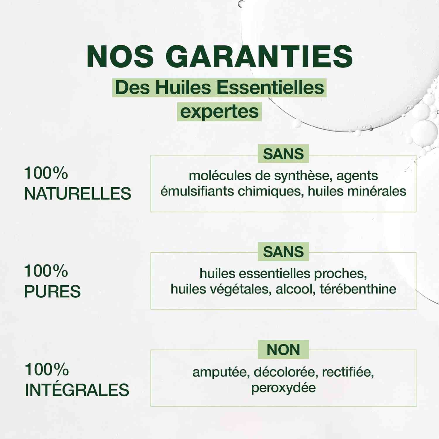 les garanties qualités des HE Pranarom