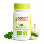 Gélules Ail Bio Vegan Graine Sauvage - Supplément naturel Cœur et artères
