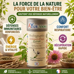 Andrographis Extrait Vegan 60 gélules Ayur-vana avec bénéfices santé immunité et énergie