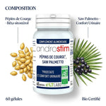Androstim Bio gélules avec ingrédients pépins de courge et Saw Palmetto pour santé prostatique