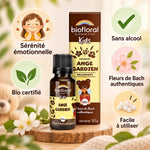 Ange Gardien Bio granules enfants Biofloral avec bénéfices : sérénité, sans alcool, bio certifié