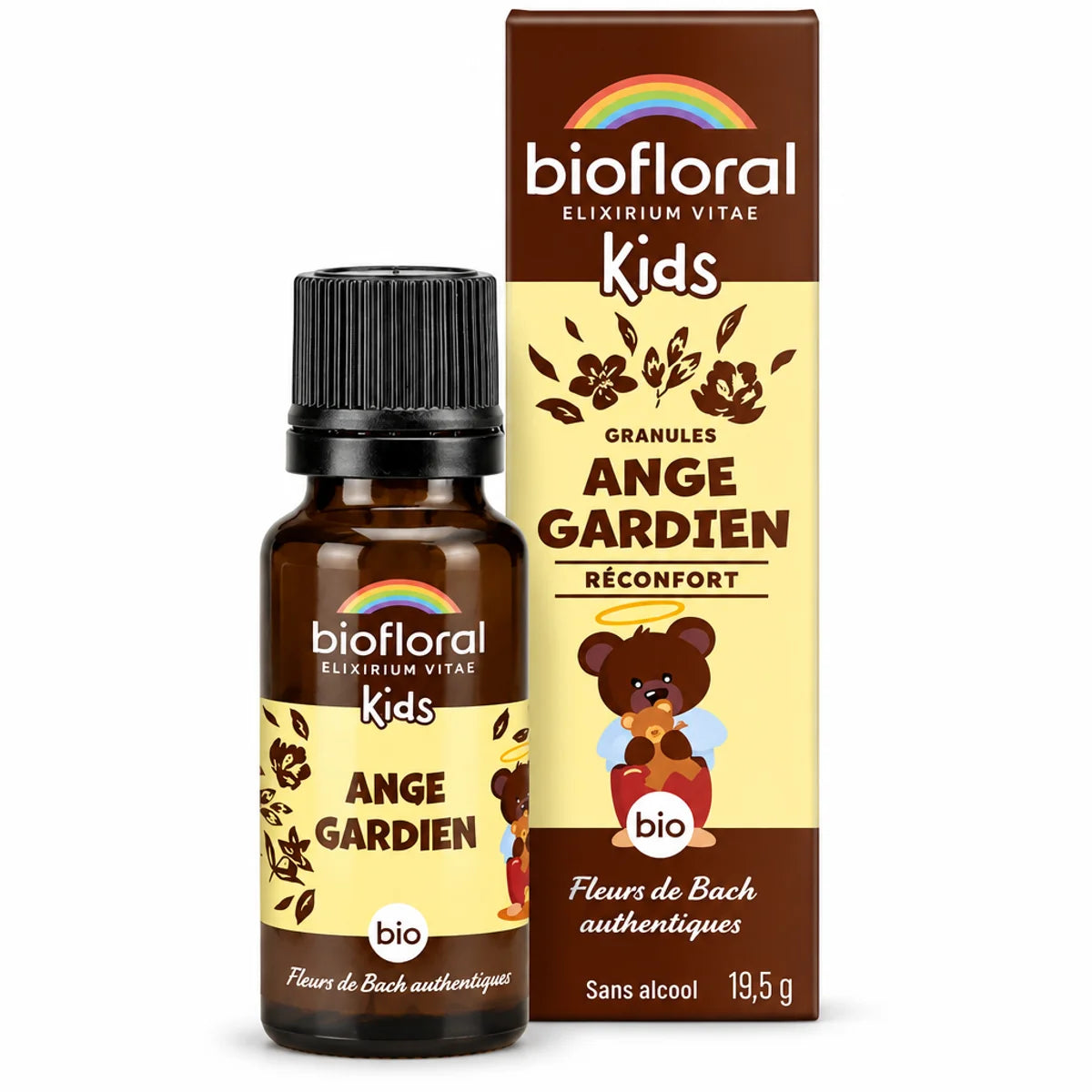 Ange gardien bio granules enfants 19,5g Biofloral fleurs de Bach