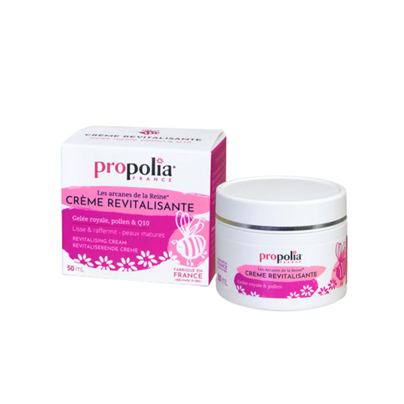 Crème revitalisante Gelée Royale, Pollen et Q10 en pot - Propolia