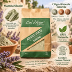 Argile verte surfine 300g Ciel d'azur - Montmorillonite naturelle certifiée Cosmos
