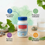 Audinat en gélules - complément auditif avec bénéfices circulation et protection cellulaire