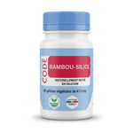 Bambou Silice Vegan 60 gélules - Complément alimentaire en flacon avec capsules végétales