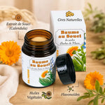 Baume au Souci Dr Theiss avec fleurs de calendula et ingrédients naturels