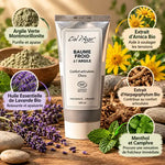 Baume froid à l'Argile Ciel d'azur 100ml avec argile verte, arnica et lavande bio