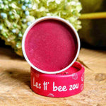 pot de Baume à lèvres Bio teinté fraise et miel ouvert