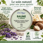 Baume réparateur Ciel d'azur à l'argile verte 100ml avec ingrédients naturels bio