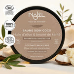Baume soin coco Najel bio certifié avec huile d'olive et beurre de karité