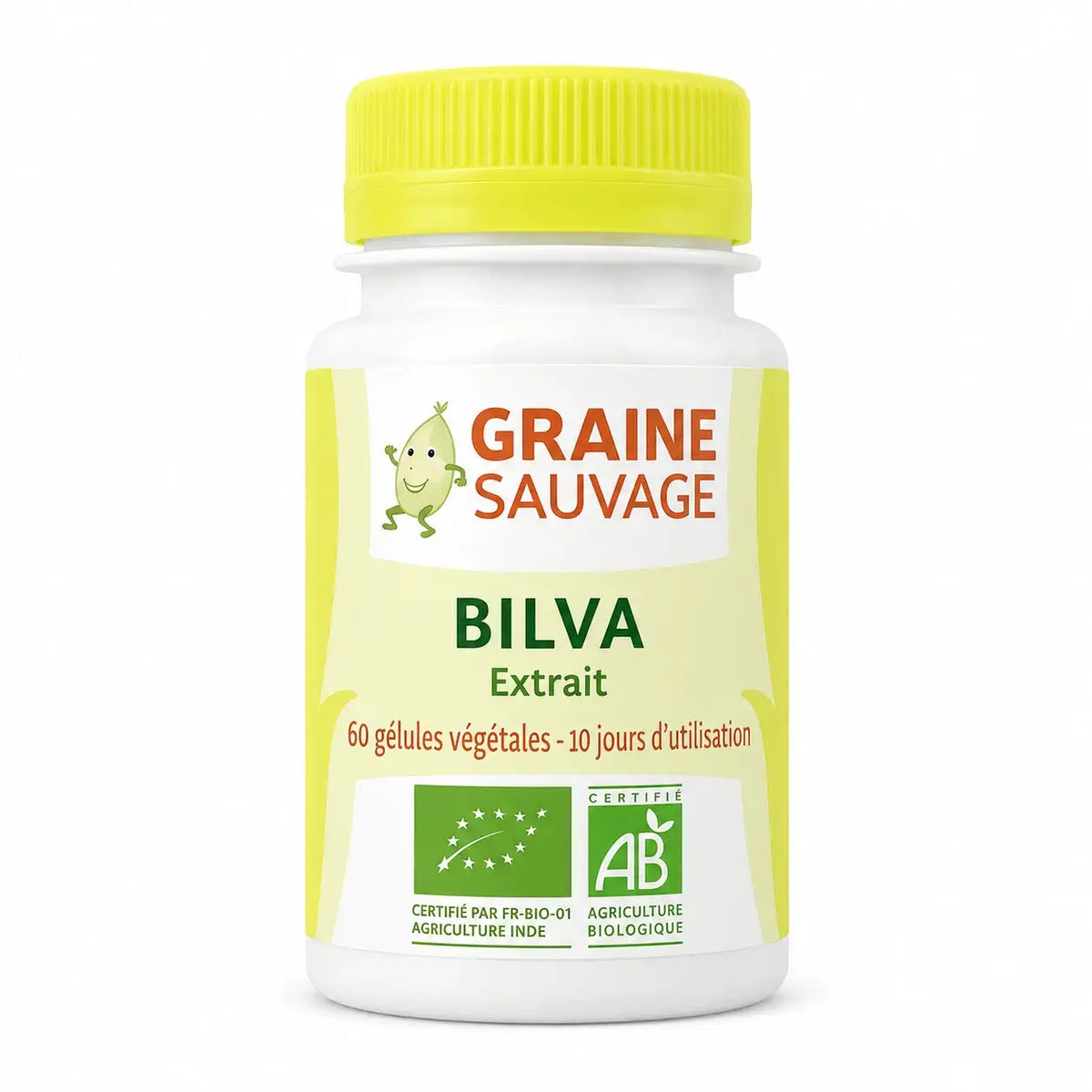 flacon de Bilva Bio et vegan en gélules  Graine Sauvage