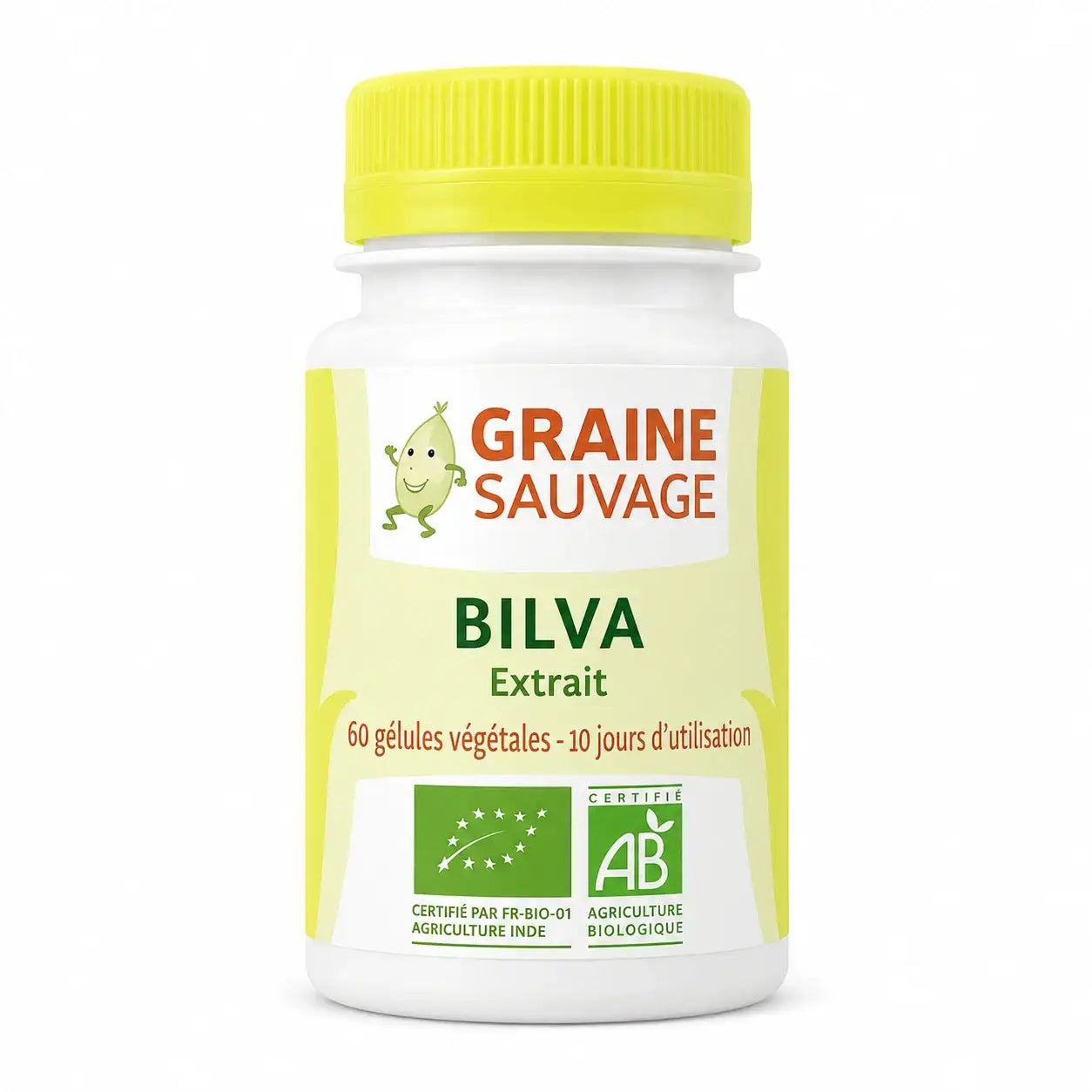flacon de Bilva Bio et vegan en gélules  Graine Sauvage