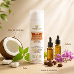 BIO 5 Baume antichute bio vegan avec ingrédients naturels : coco, jojoba, ortie et épilobe