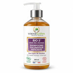 Bouteille BIO 5 shampooing volumateur anti-chute certifié bio Science et Équilibre