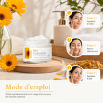 Crème Bio Calendula Dr.Theiss avec mode d'emploi visage anti-rides et fleurs botaniques