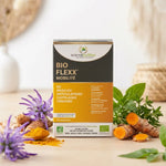 BIO FLEXX Mobilité en comprimés avec curcuma et herbes naturelles pour la flexibilité articulaire