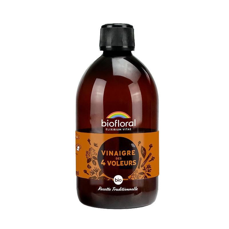 Vinaigre des 4 voleurs bio - 500 ml - Biofloral