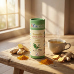 Complément Boswellia Serrata Ayur-vana avec gingembre, curcuma et thé ayurvédique