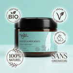 Boue de la mer Morte Najel certifiée bio, naturelle et vegan en pot verre