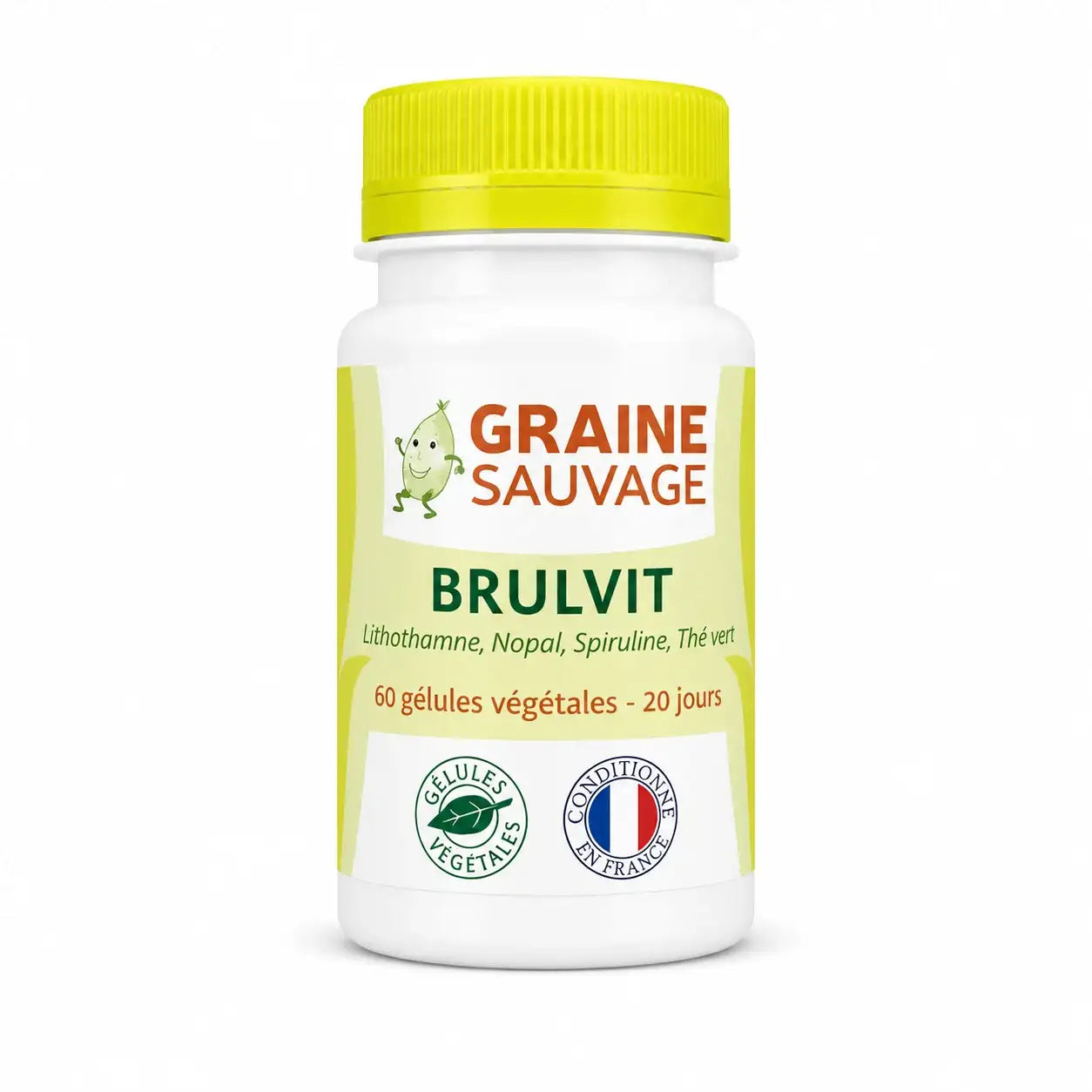 flacon de Brulvit Vegan en gélules