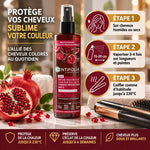 Brume fixatrice Centifolia bio 200ml avec guide d'utilisation et grenade, thermoprotecteur cheveux