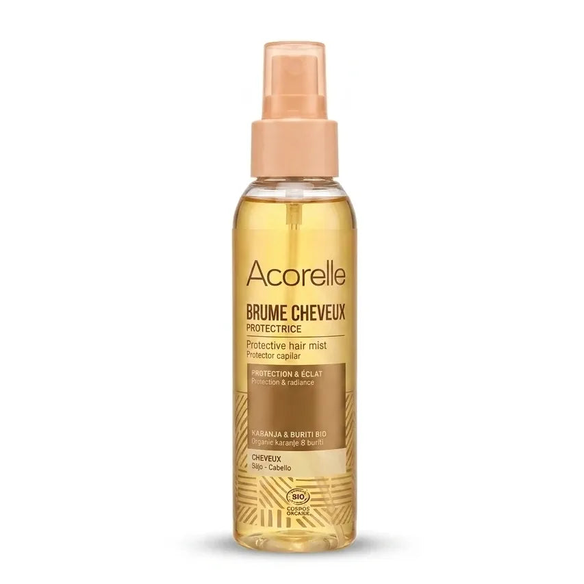 Brume protectrice cheveux bio Acorelle en flacon spray certifié