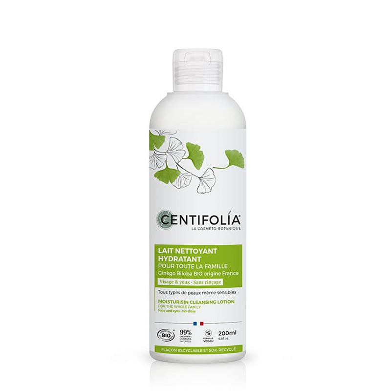 Lait nettoyant hydratant certifié bio - Centifolia