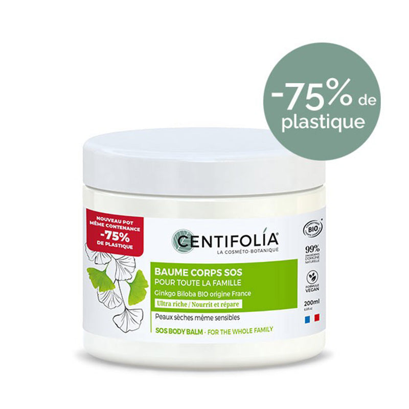 Baume corps SOS certifié bio- Centifolia