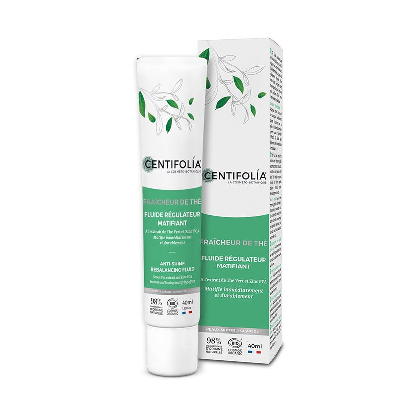Fluide Régulateur Matifiant certifié bio - Centifolia