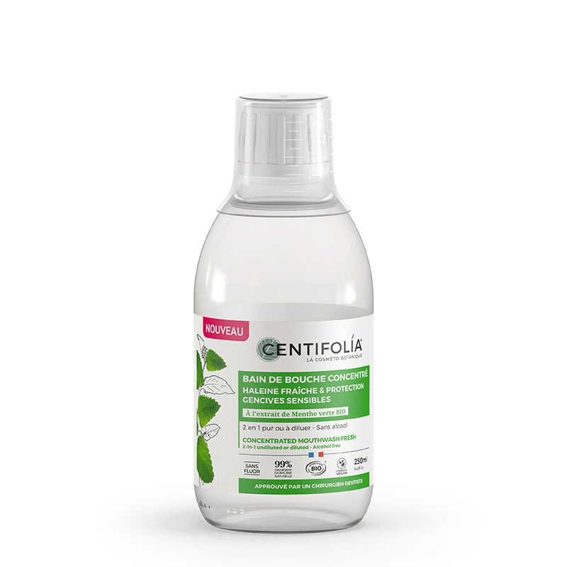 Bain de bouche concentré 2-en-1 certifié Bio - Centifolia