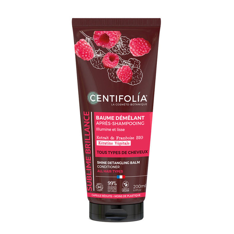 Baume démêlant Après-shampoing Brillance certifié bio – Centifolia