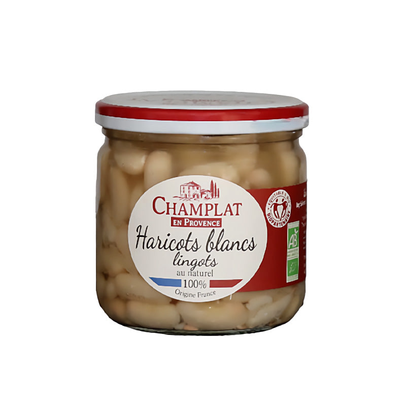 Haricots blancs lingots au naturel bio