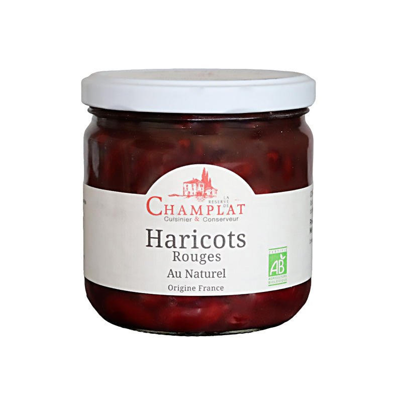 Haricots rouges bio au naturel