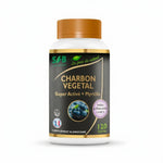 Charbon Super Activé + Myrtille SF Laboratoires en gélules, flacon avec bouchon orange