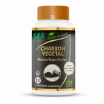 Charbon végétal super activé SFB Laboratoires en flacon avec gélules