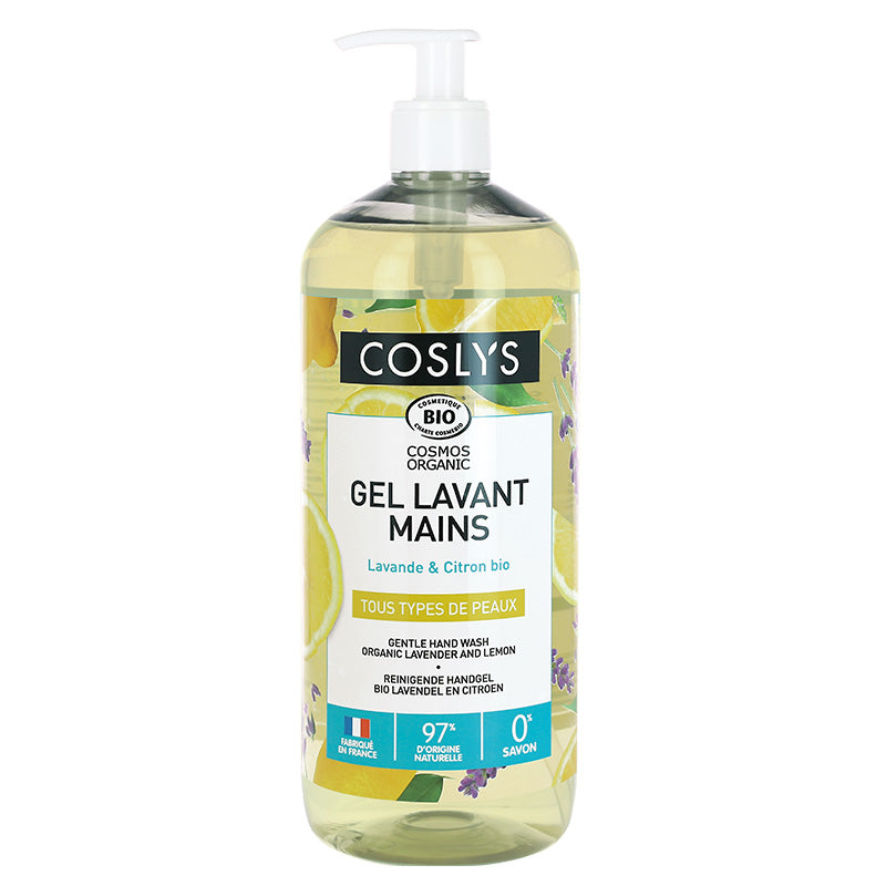 Gel Lavant Mains Lavande & Citron Certifié Bio – Coslys