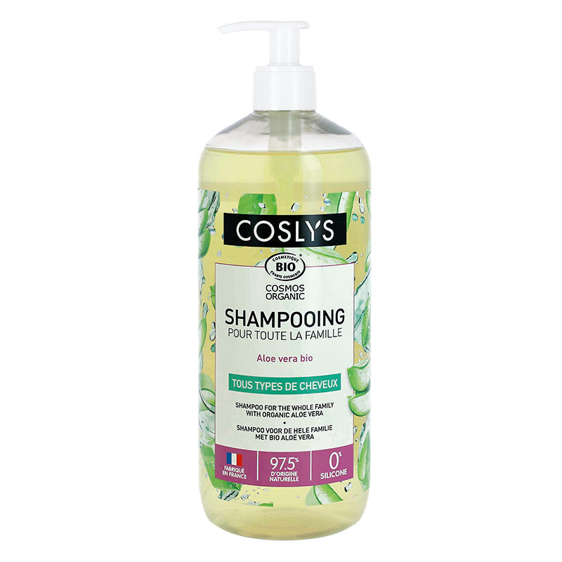 Shampooing Aloe vera certifié bio – Coslys