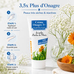 Crème Onagre Réparatrice 3+ Dr. Theiss tube avec instructions application et fleurs botaniques
