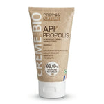 Tube de crème propolis bio Propos'Nature certifiée, fond blanc