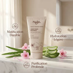 Crème visage matifiante Najel bio avec aloe vera, bénéfices matification et hydratation