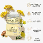 Crème Pur'Immortelle Nuit bio avec bénéfices : régénération, hydratation, anti-rides et éclat
