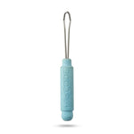 Cure-oreille réutilisable à manche bleu avec embout inox médical professionnel