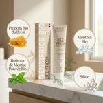 Dentifrice BEE'FRESH bio Propos'Nature avec propolis, menthe poivrée et ingrédients naturels certifiés